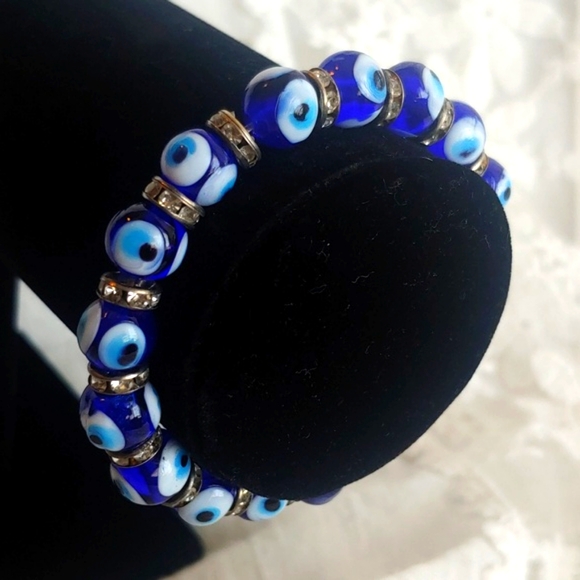 Jewelry - Turkish Nazar Evil Eye Beaded Bracelet